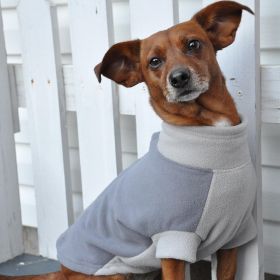 Highline Fleece Dog Coat (yellow: Two Tone Gray, Extra Large:: Size 26) Highline Fleece Dog Coat (yellow: Two Tone Gray, Extra Large:: Size 26)